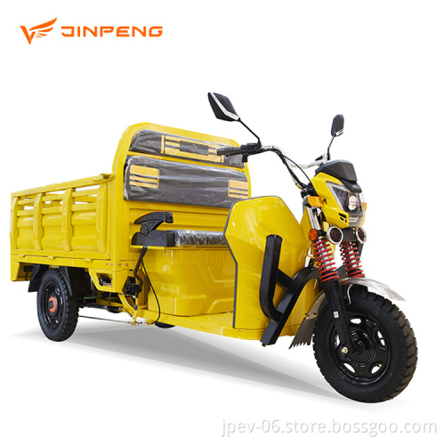 Jinpeng a bassa velocità Big Pothow Electric Triciccle Electrique per carico